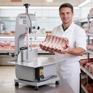Vevor Meat Bandsaw Commercial Electric Bone Saw Machine 1500W New