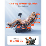 Vevor Massage Chair 3D Zero-Gravity Full Body Recliner with Extendable Footrest and Heating New