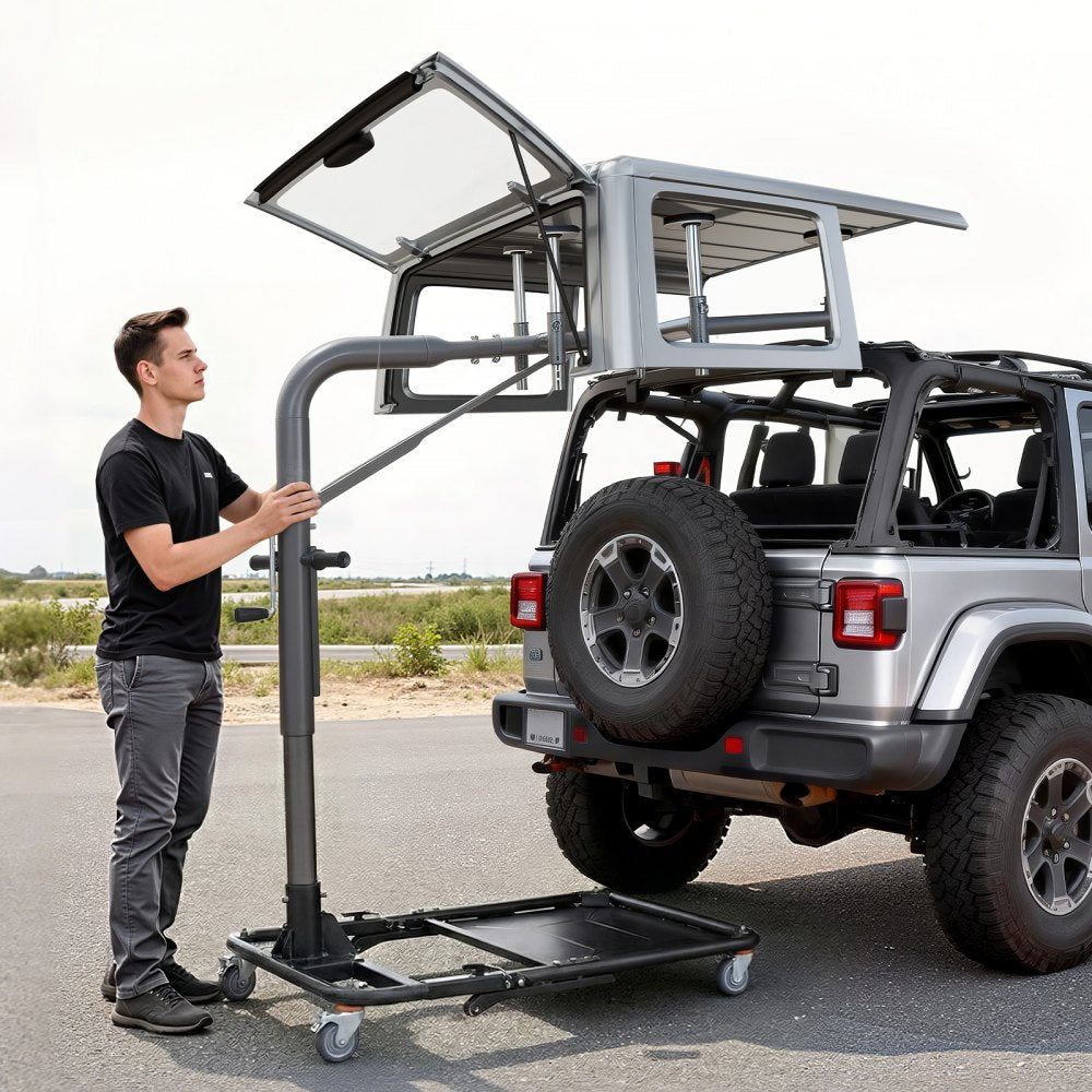 Vevor Hard Top Remover Lift Foldable Jeep Hardtop Removal and Storage System New