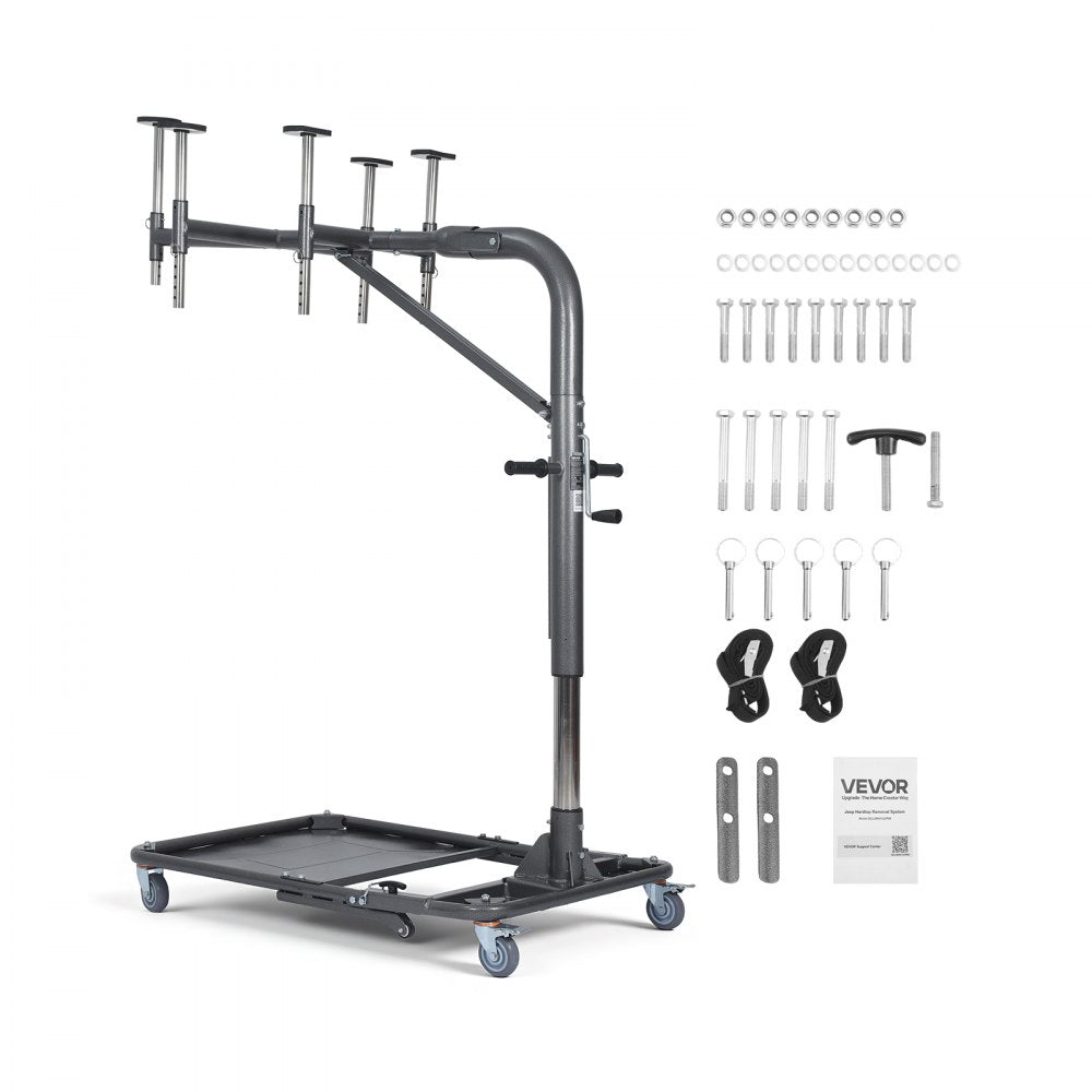 Vevor Hard Top Remover Lift Foldable Jeep Hardtop Removal and Storage System New