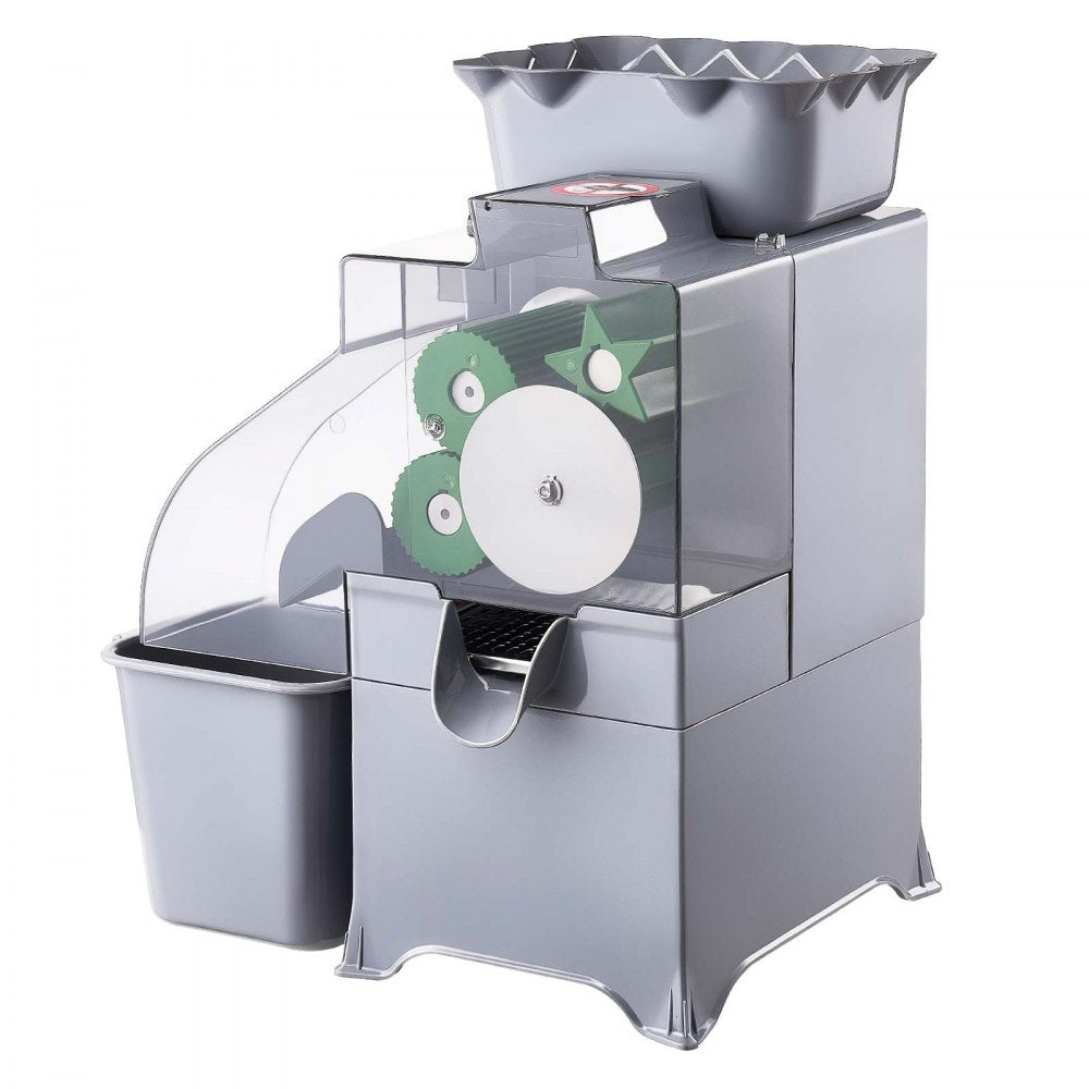 Vevor Commercial Orange Juicer Machine Slow Masticating Electric Citrus Extractor 100W with PC Cover New