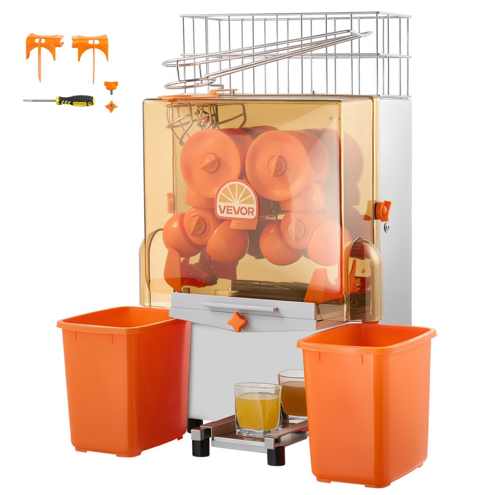 Vevor Juicer Commercial Orange Juicer Machine 120W Electric Orange Juice Press New