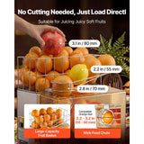 Vevor Commercial Orange Juicer Machine 120W Electric Citrus Press with Faucet New