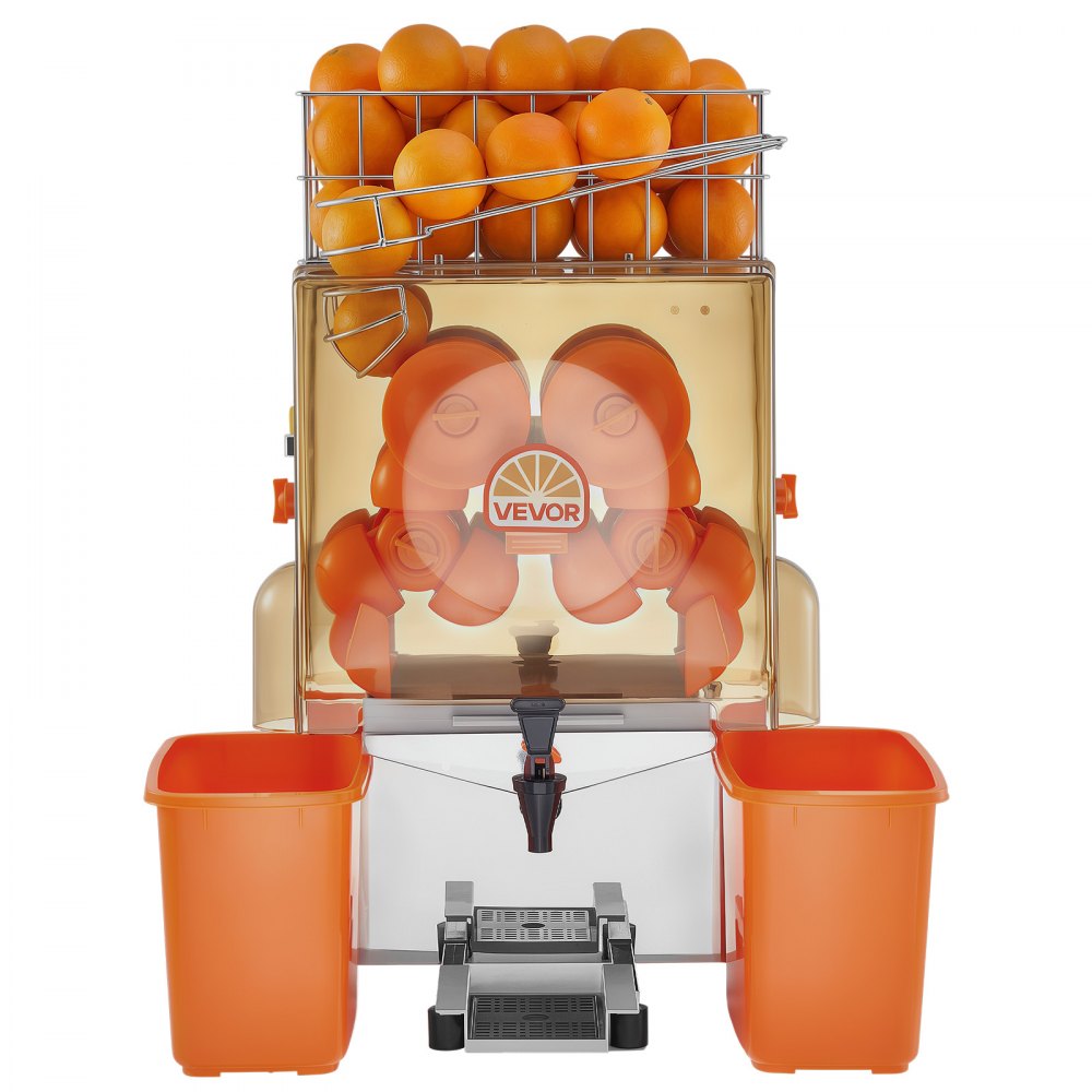 Vevor Commercial Orange Juicer Machine 120W Electric Citrus Press with Faucet New