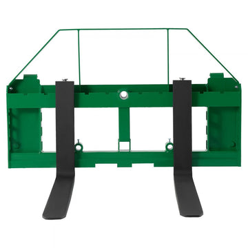 Vevor Pallet Fork Frame Attachment 48" Skid Steer Forks for JD Tractors New
