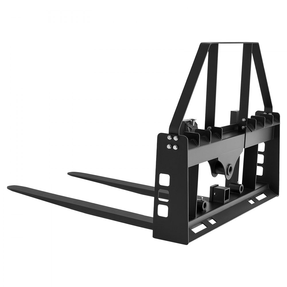 Vevor Pallet Fork Frame Attachment 42" Skid Steer Forks 4000 lbs New