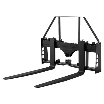 Vevor Pallet Fork Frame Attachment 48" Skid Steer Pallet Forks 4000 lbs New