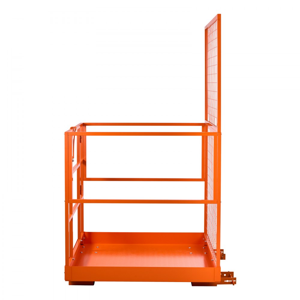 Vevor Forklift Safety Cage 48.2 x 45.2" 1400 lbs Collapsible Work Platform New