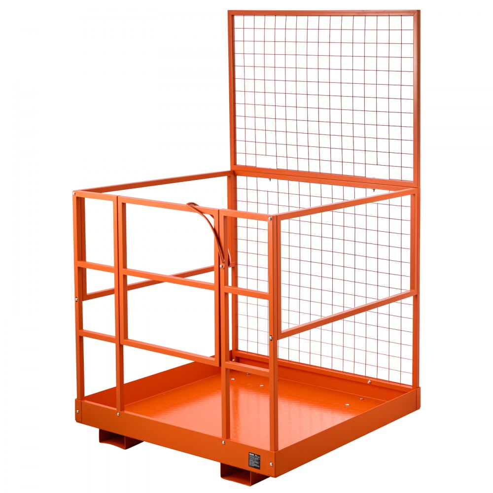 Vevor Forklift Safety Cage 48.2 x 45.2" 1400 lbs Collapsible Work Platform New