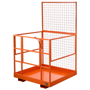 Vevor Forklift Safety Cage 48.2 x 45.2" 1400 lbs Collapsible Work Platform New