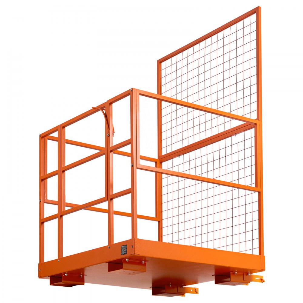 Vevor Forklift Safety Cage 48.2 x 45.2" 1400 lbs Collapsible Work Platform New
