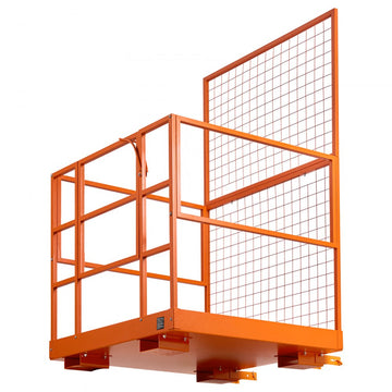 Vevor Forklift Safety Cage 48.2 x 45.2" 1400 lbs Collapsible Work Platform New