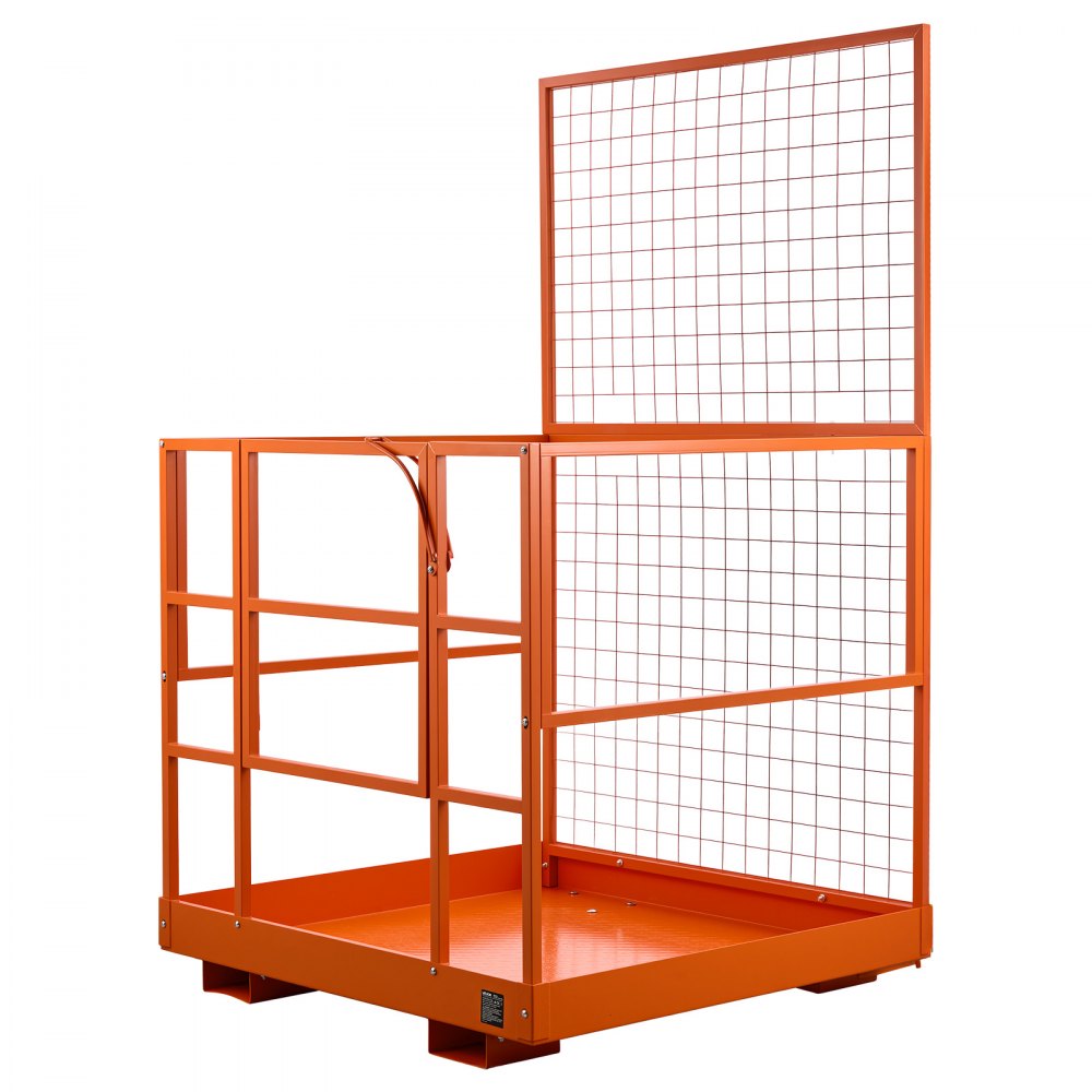 Vevor Forklift Safety Cage 48.2 x 45.2" 1400 lbs Collapsible Work Platform New