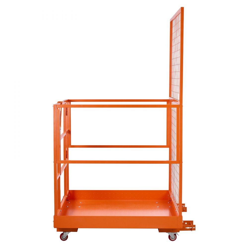 Vevor Forklift Safety Cage 48.2 x 45.2" Heavy Duty Work Platform Basket New