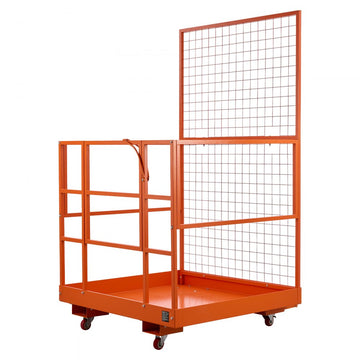 Vevor Forklift Safety Cage 48.2 x 45.2" Heavy Duty Work Platform Basket New