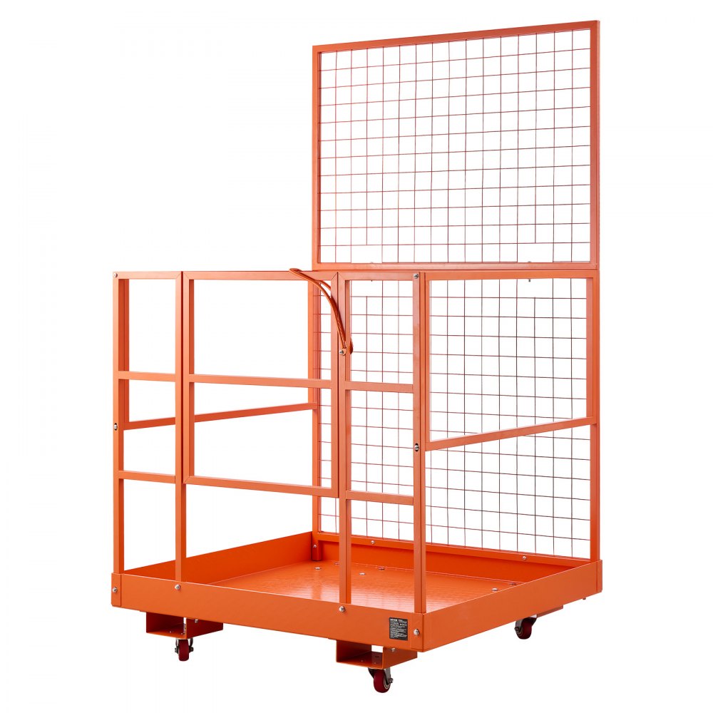 Vevor Forklift Safety Cage 48.2 x 45.2" Heavy Duty Work Platform Basket New