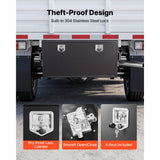 Vevor Underbody Truck Tool Box 48 x 24 x 24" Heavy Duty Steel Waterproof Black New