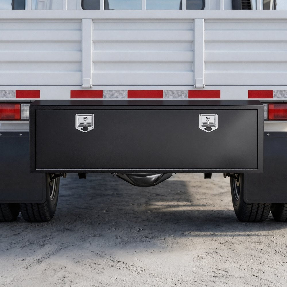 Vevor Underbody Truck Tool Box 60" x 18" x 18" Heavy Duty Steel Black New