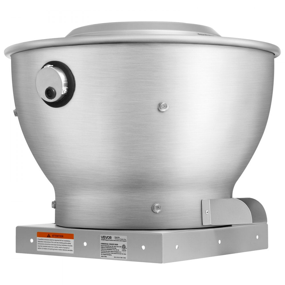 Vevor Exhaust Fan Commercial Kitchen 612 CFM Direct Drive Hood Vent New