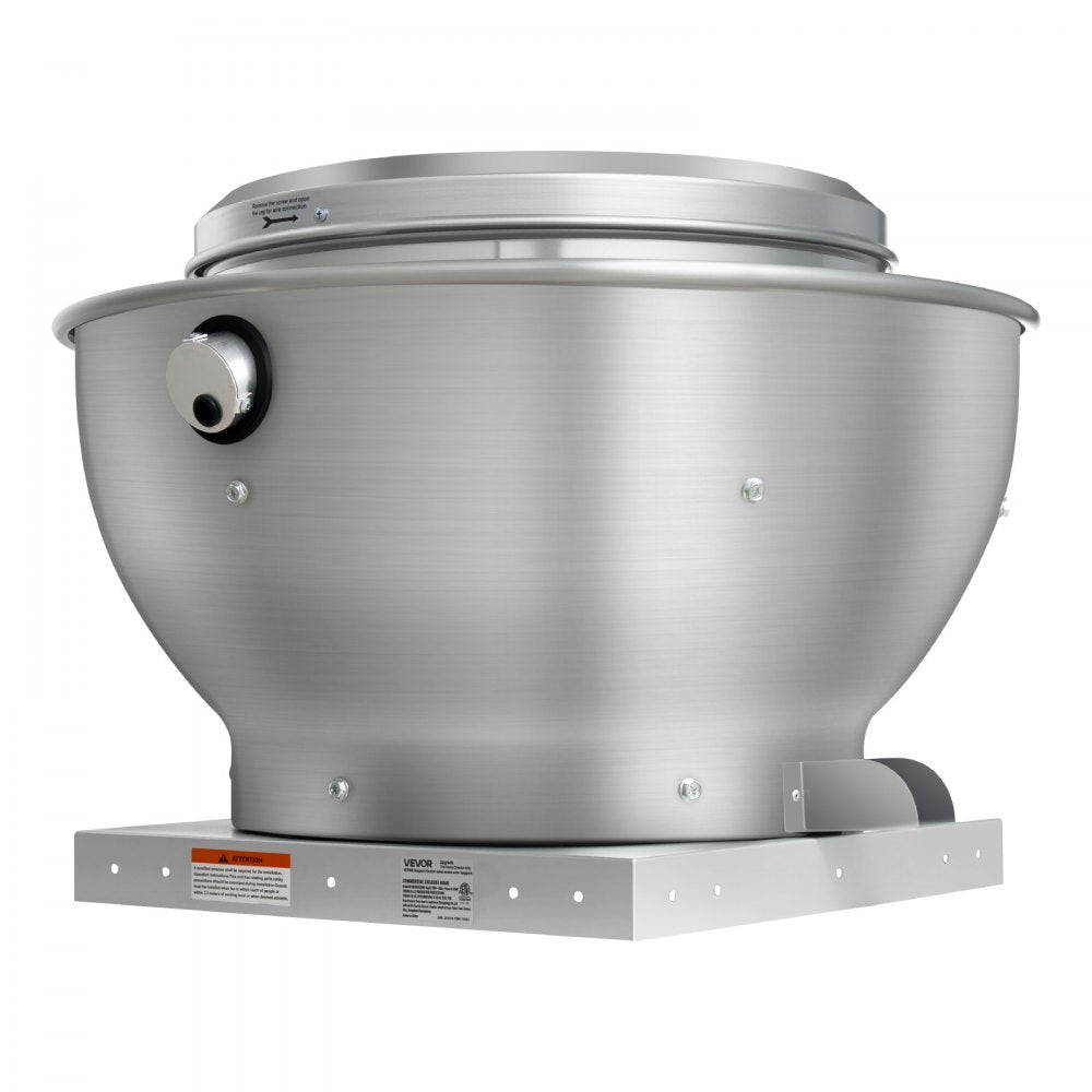Vevor Commercial Kitchen Exhaust Fan 1616 CFM Direct Drive Food Truck Hood Vent New