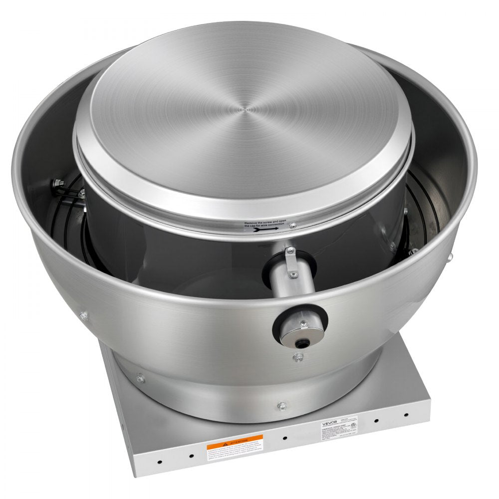 Vevor Commercial Kitchen Exhaust Fan 1616 CFM Direct Drive Food Truck Hood Vent New