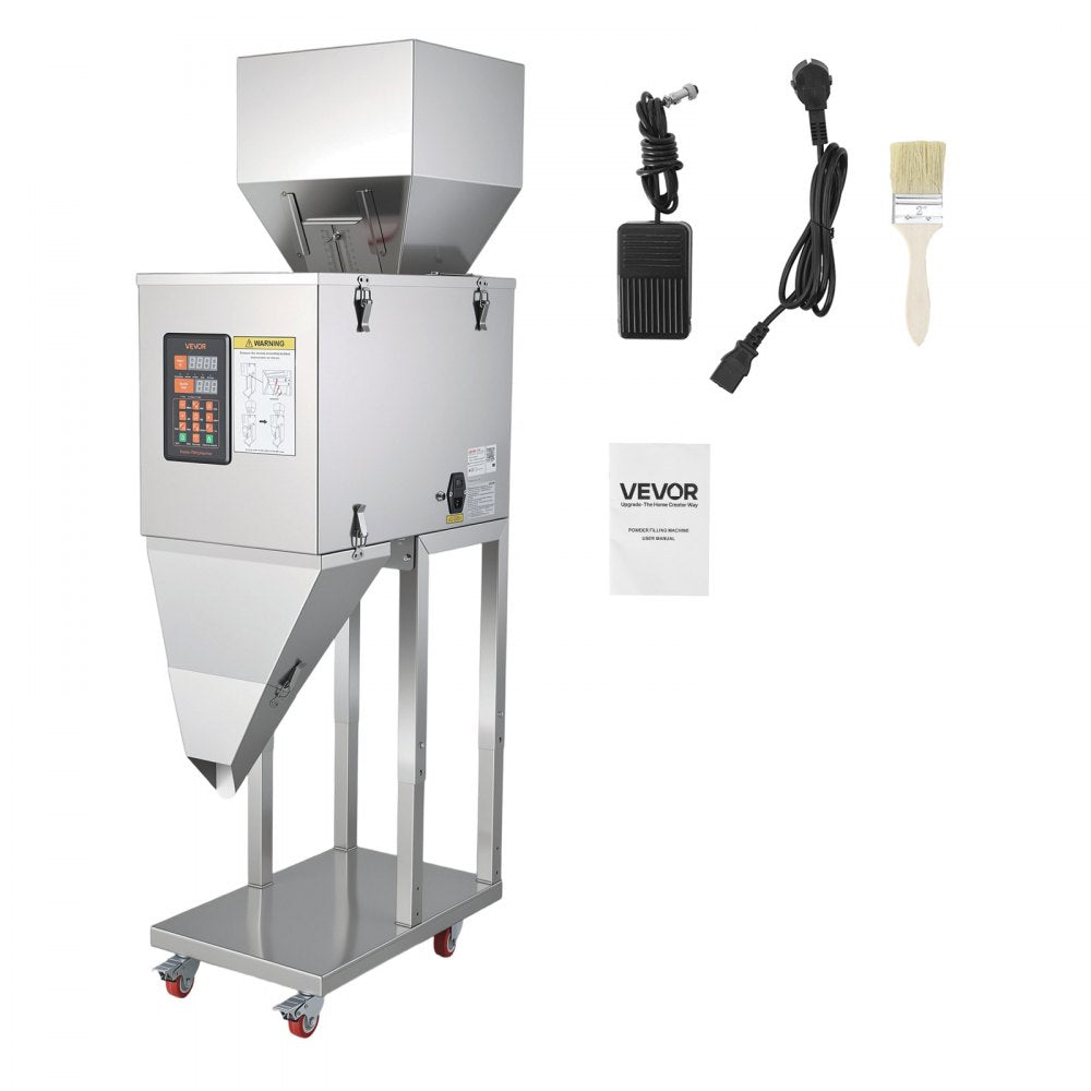Vevor Powder Filling Machine Automatic Particle Dispenser 20-3000g Floor-Standing New
