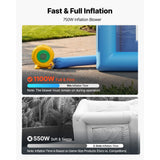 Vevor Inflatable Paint Booth 21' x 13' x 10' Portable Spray Booth for Pickup Trucks & Furniture New