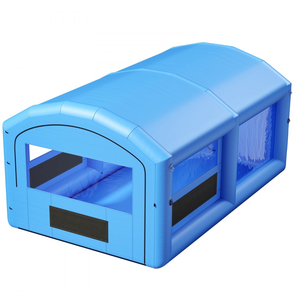 Vevor Inflatable Paint Booth 21' x 13' x 10' Portable Spray Booth for Pickup Trucks & Furniture New