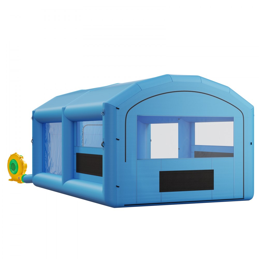 Vevor Inflatable Paint Booth 21' x 13' x 10' Portable Spray Booth for Pickup Trucks & Furniture New