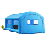 Vevor Inflatable Paint Booth 23 x 13 x 9' Portable Spray Booth Tent New