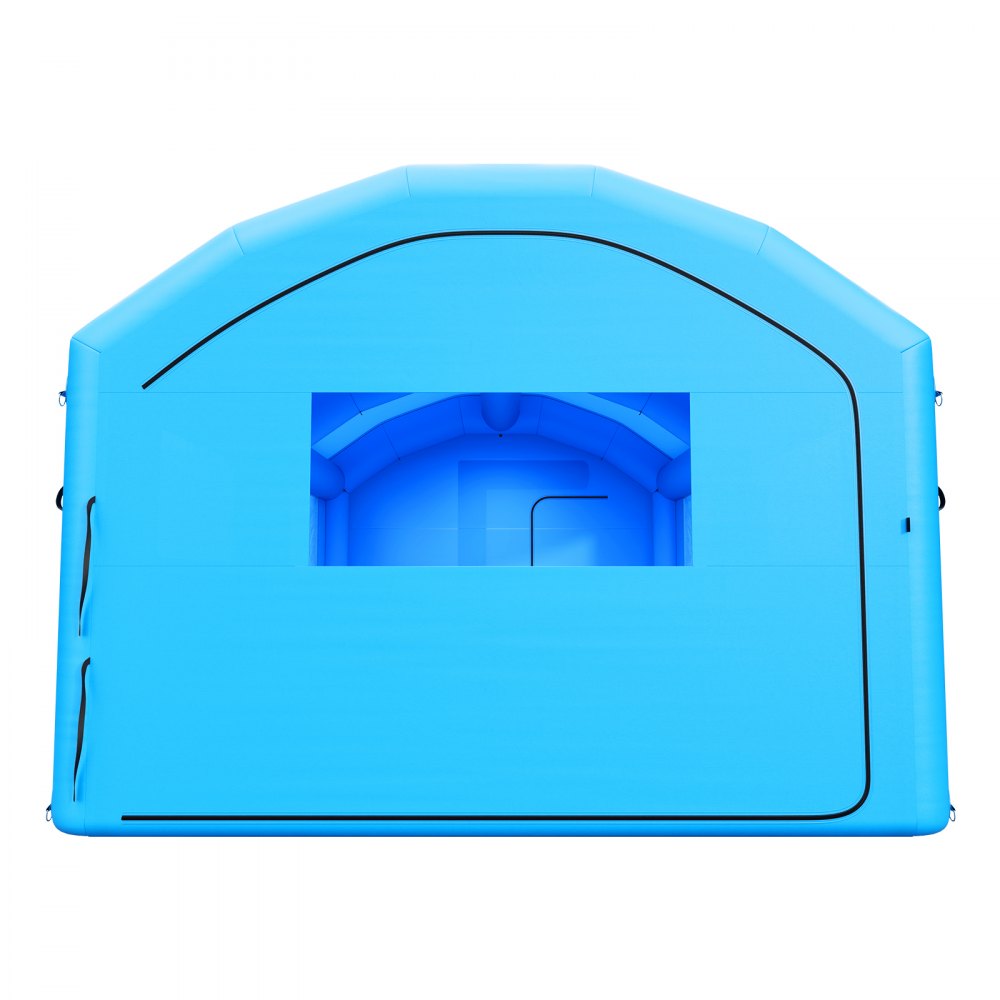 Vevor Inflatable Paint Booth 23 x 13 x 9' Portable Spray Booth Tent New
