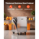 Vevor Base Cabinet Movable Orange Juicer Cabinet with Swivel Casters New