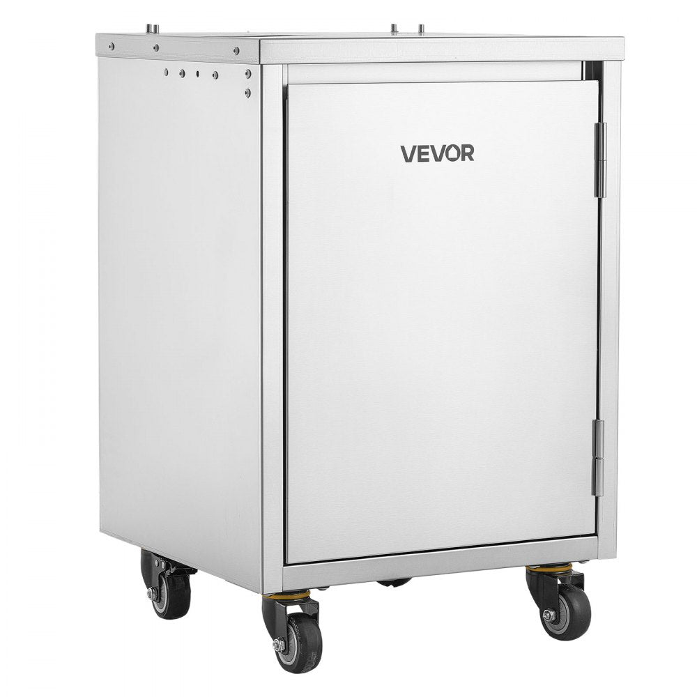 Vevor Base Cabinet Movable Orange Juicer Cabinet with Swivel Casters New
