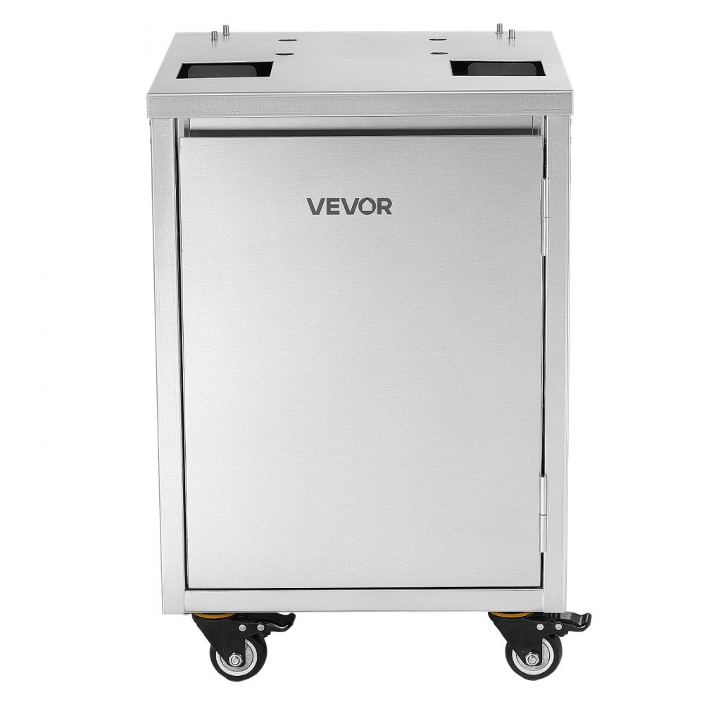 Vevor Base Cabinet Movable Orange Juicer Cabinet with Swivel Casters New