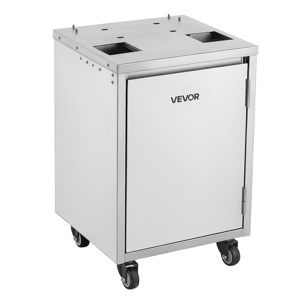 Vevor Base Cabinet Movable Orange Juicer Cabinet with Swivel Casters New