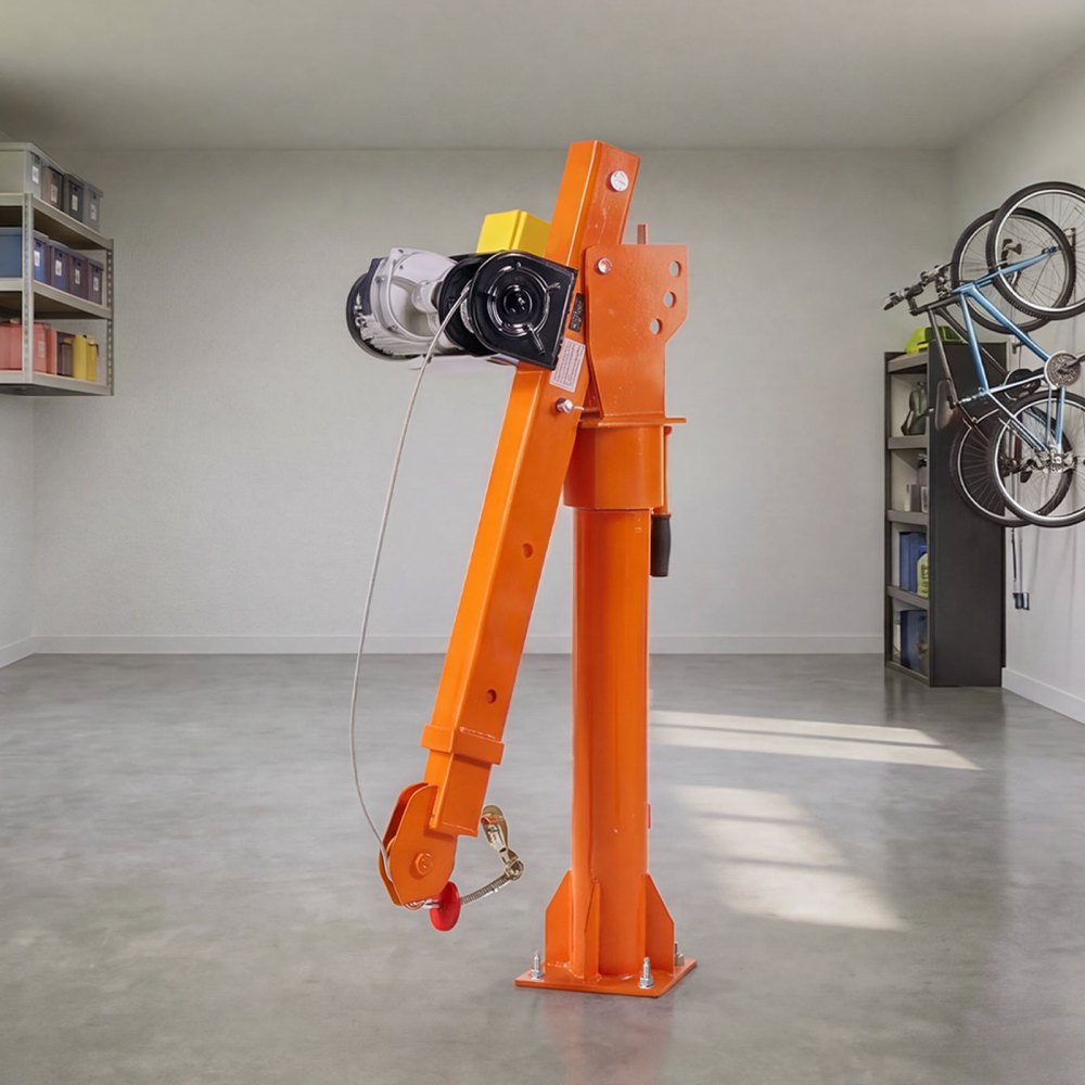 Vevor Truck Crane Electric Pickup Bed Jib Hoist 2200 lbs New