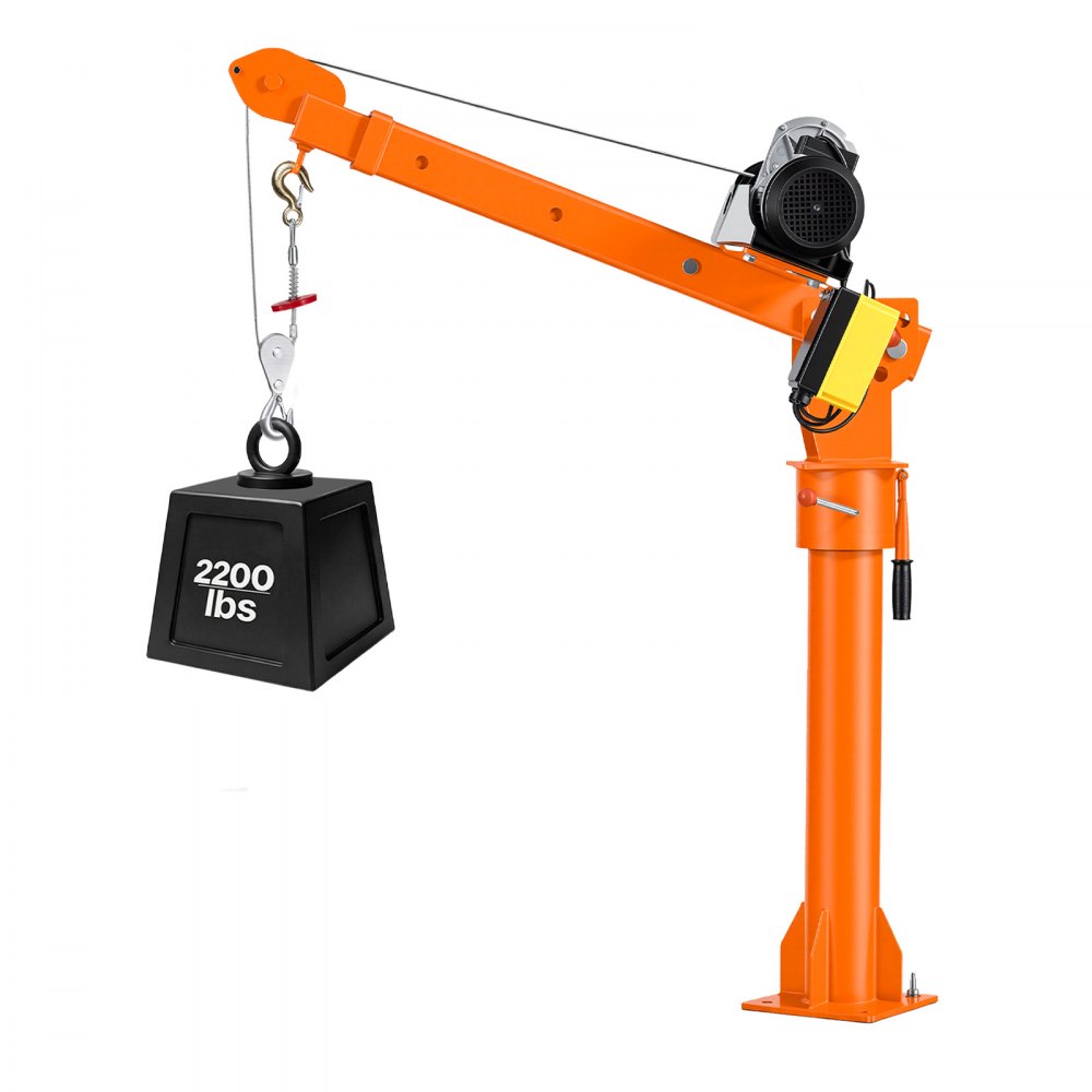 Vevor Truck Crane Electric Pickup Bed Jib Hoist 2200 lbs New
