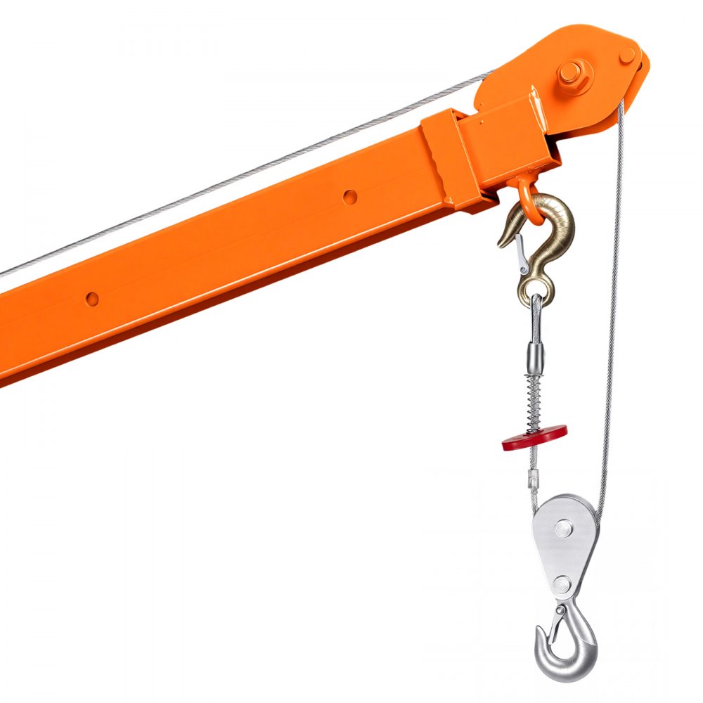 Vevor Truck Crane Electric Pickup Bed Jib Hoist 2200 lbs New
