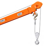 Vevor Truck Crane Electric Pickup Bed Jib with 12V 6000 lbs Winch 2200 lbs Capacity New