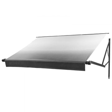 Vevor Electric Retractable RV Awning Motorized Complete Kit 15.06' Gradient Black New