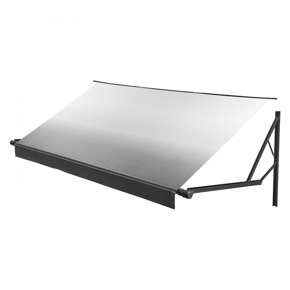 Vevor RV Awning Motorized Electric Retractable Complete Kit 20.06' Gradient Black New
