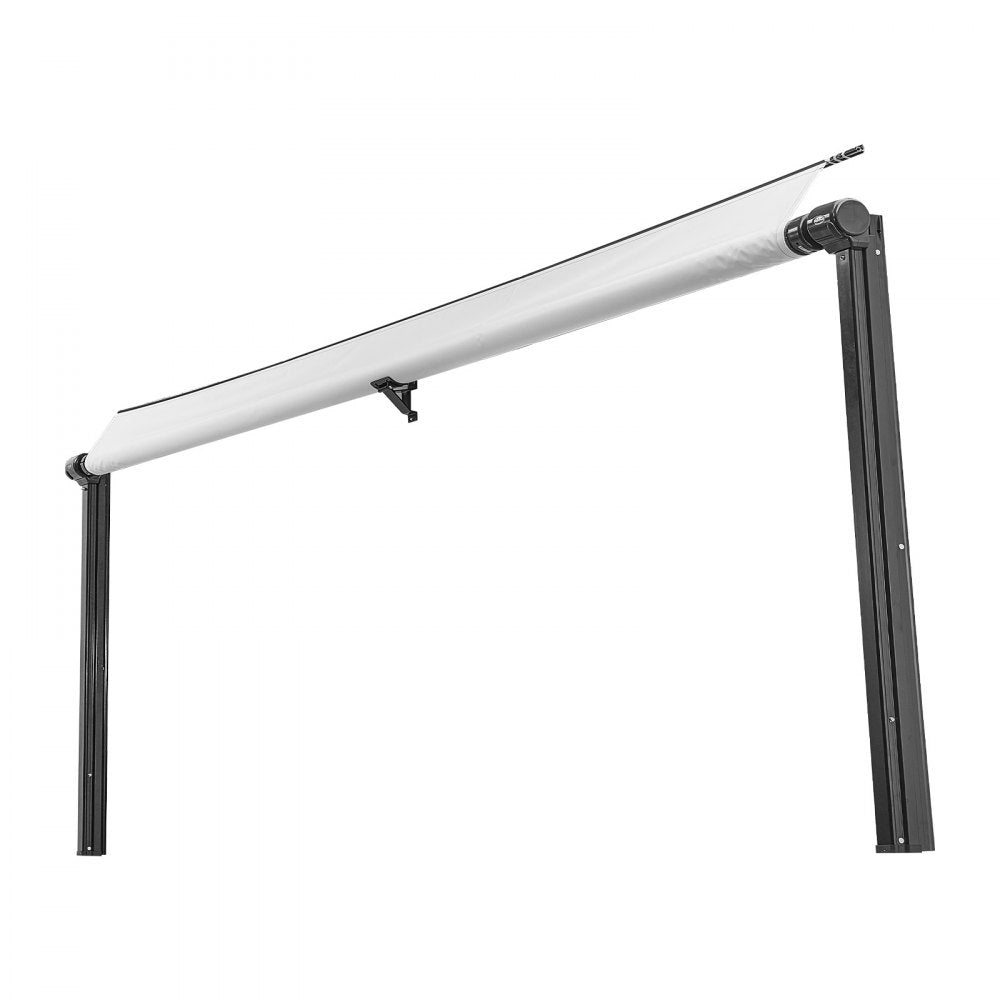 Vevor Electric Retractable RV Awning Motorized Complete Kit 21' Gradient Gray New