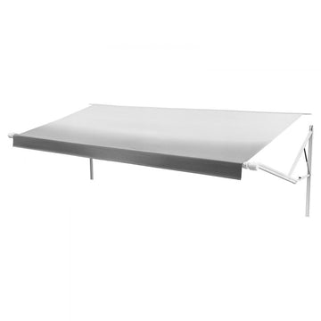 Vevor RV Awning Motorized Retractable Complete Kit with Sunshade Screen 18.06' New