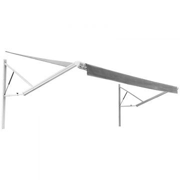 Vevor RV Awning Motorized Retractable Complete Kit with Sunshade Screen 18.06' New