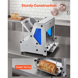 Vevor Bread Slicer Electric Countertop 12 mm Commercial Bread Cutting Machine New