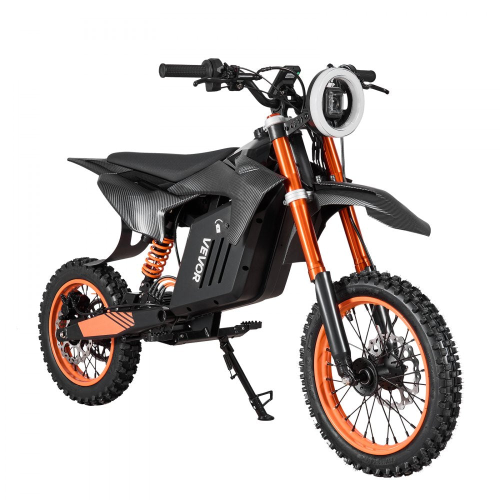 Vevor Electric Dirt Bike Off-Road Motorcycle 2000W 31 MPH 31-Mile Range New