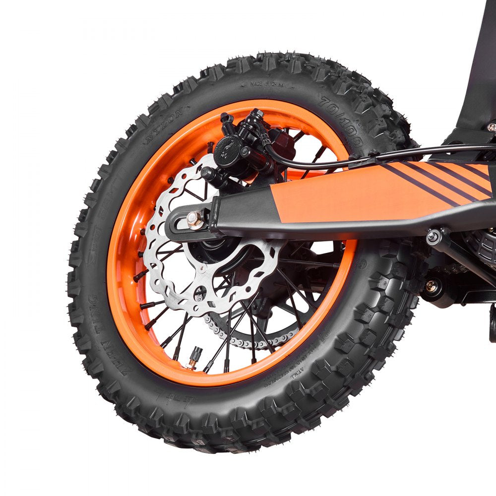Vevor Electric Dirt Bike Off-Road Motorcycle 2000W 31 MPH 31-Mile Range New