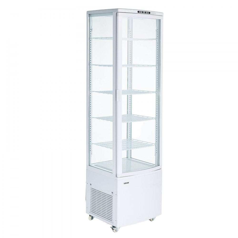 Vevor Refrigerated Display Case 9.8 Cu. Ft. 5-Tier Commercial Cake Refrigerator New