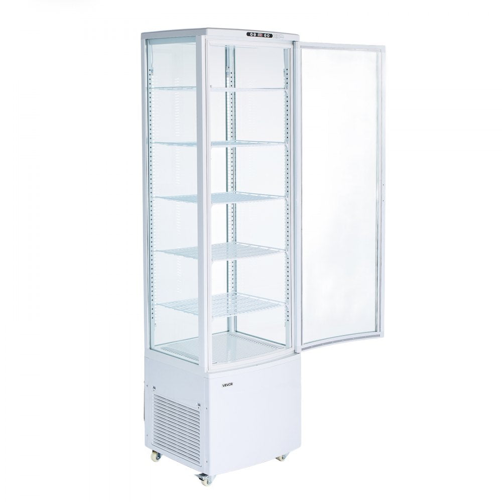 Vevor Refrigerated Display Case 9.8 Cu. Ft. 5-Tier Commercial Cake Refrigerator New
