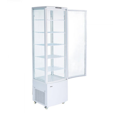 Vevor Refrigerated Display Case 9.8 Cu. Ft. 5-Tier Commercial Cake Refrigerator New